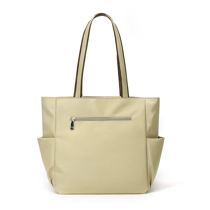 Modische, geräumige Handtasche aus Oxford-Stoff für Damen, vielschichtig, tragbar, ideal als Schultertasche für den Arbeitsweg und Reisen. – Detail 6