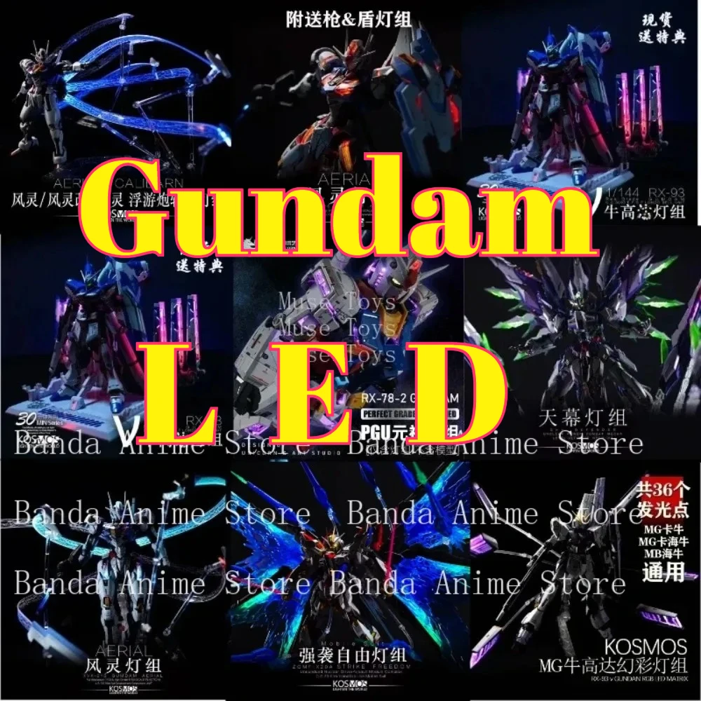 Light The World RG 1/144 RX-93 Hi-ν ΝGUNDAM PG FM RG Tian Mu Funnel Rgb Led Matrix Illusory Color Lamp Group Toys