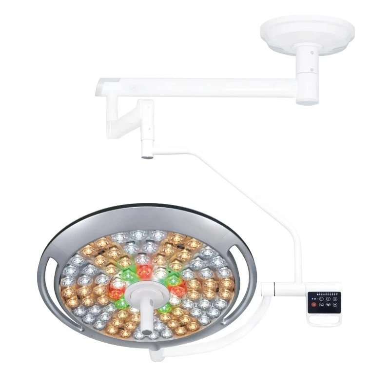 RF-KL-LED. DTR78 Electric Ceiling Medical LED Shadowless Surgical Light, Adjustable Installation Height
