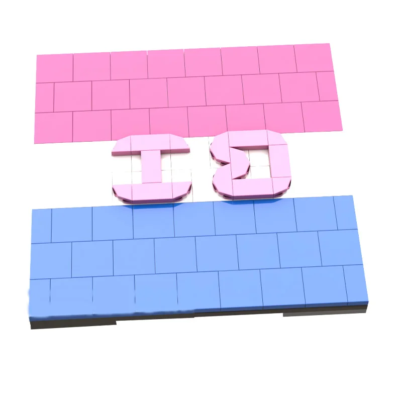 

93 PCS Creative Building Blocks Bisexual Art Exhibition Model Bricks Wall Decoration Toys Suit For Adult Holiday Surprise Gifts