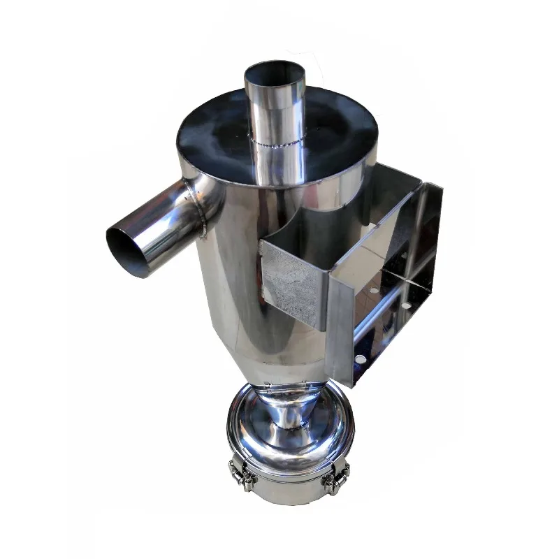 Stainless Steel Cyclone Dust Collector & Recycler, Special for Loader Feeder, Exhaust Intake Air Dust Filtration Device
