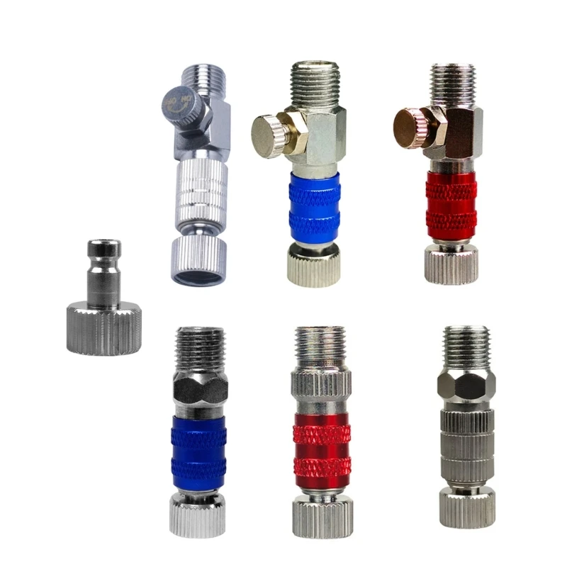 

Metal Pump Adapter Convenient Connection Rapid Pump Coupler Quick Pump Fitting Hassle frees Attach for Quick Inflating