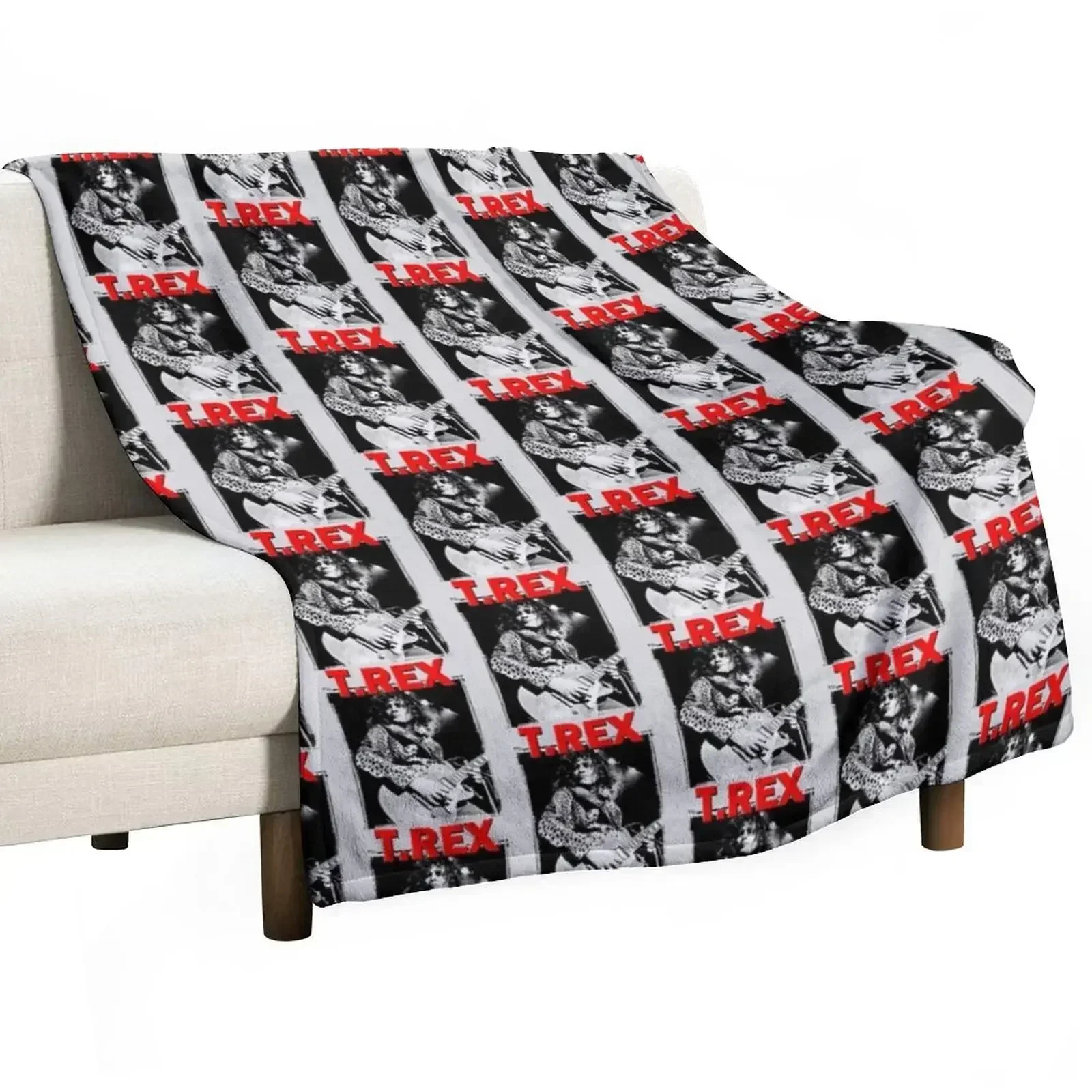 T Rex Throw Blanket Luxury Sofa Quilt Decorative Sofas Hairy Blankets