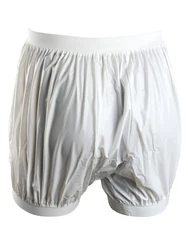 Pantalones de plástico para incontinencia de bebé adulto, P012-1 transparentes, 2 piezas