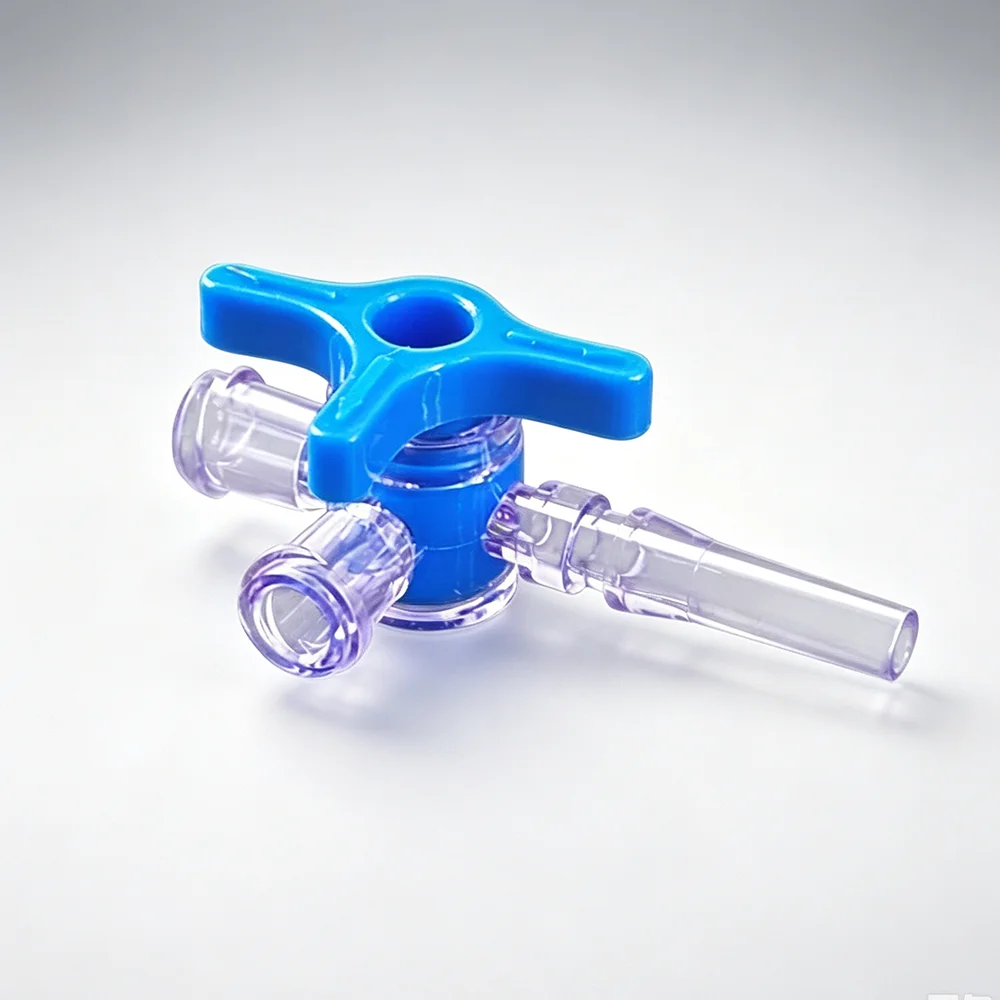 10PCS Plastic Luer Lock Stopcock Valve Medical Plastic Stopcock Valve for Healthcare
