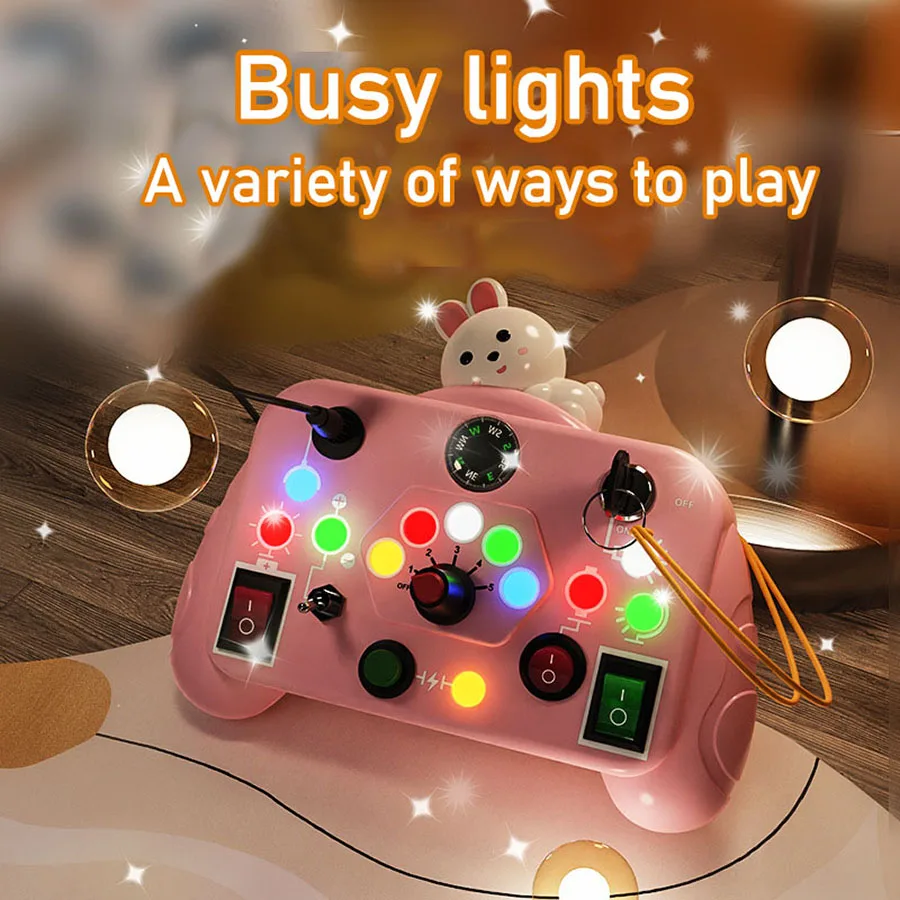 1 educational toy children's early education busy machine cartoon animal game machine Enlightenment cognitive intelligence Montj