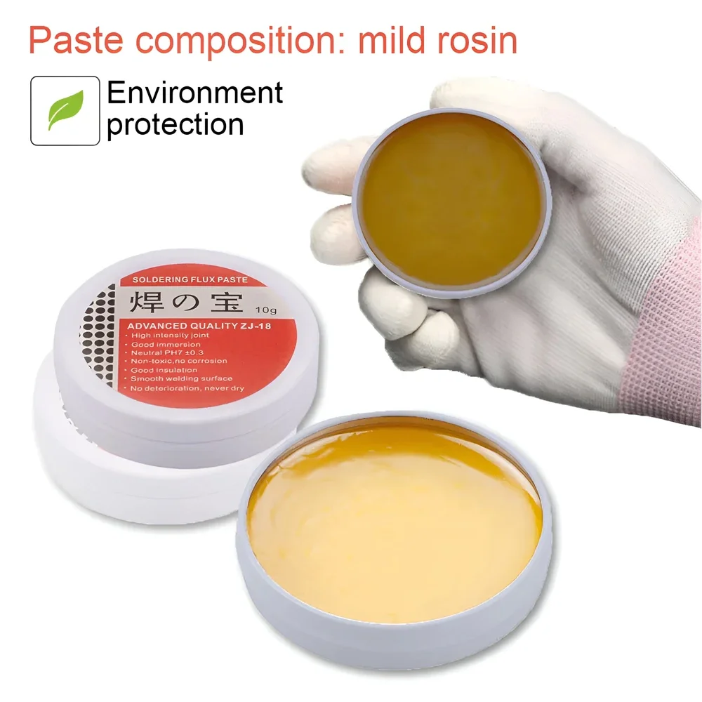 Soldering Paste Mild Rosin Environmental Soldering Paste Flux PCB IC Parts Welding Soldering Gel Tool for Metalworking