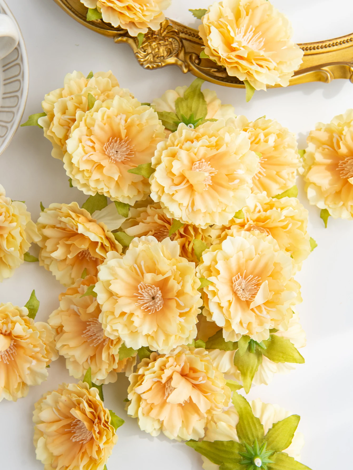 5/10 Stück künstliche Seidenblumen, günstige Pfingstrosenköpfe, Heim-, Hochzeits-, Garten-, Party-, Festival-Dekoration, DIY-Geschenkbox, Scrapbook-Bastelartikel, Bestseller – Detail 6