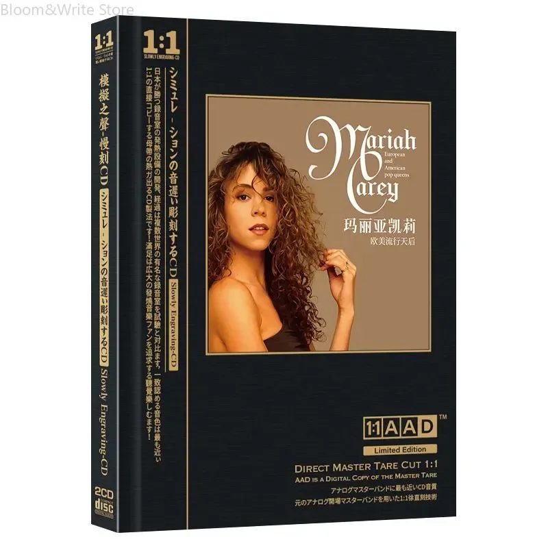 

Музыкальный CD-диск Мэрии Кэри: Greatest Hits, Love Takes Time, 2 шт., популярные английские песни о любви, для Walkman