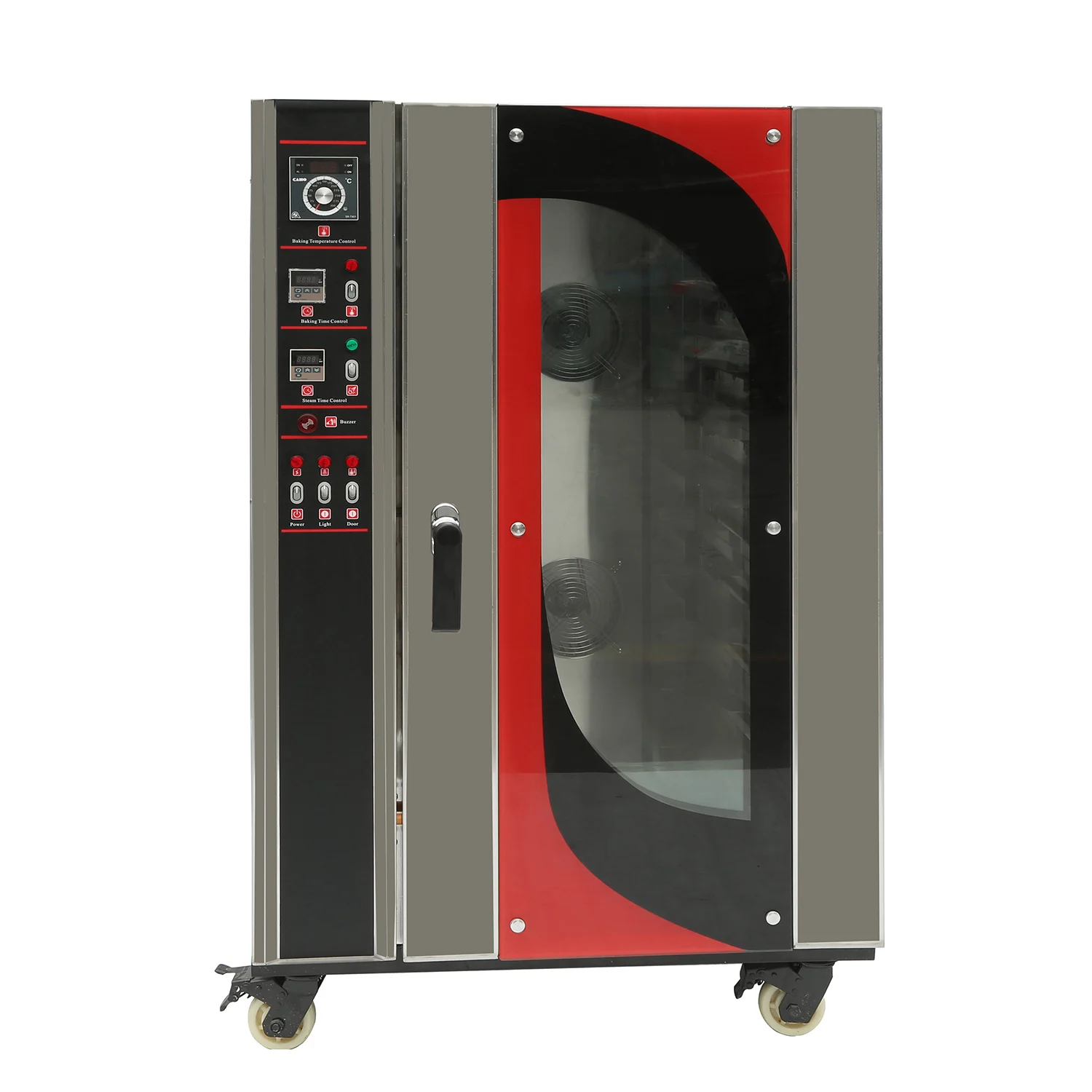 Hot Sales Bakery Equipment 10-Trays Gas Convection Baking Commercial Cake Oven with Steam Functions