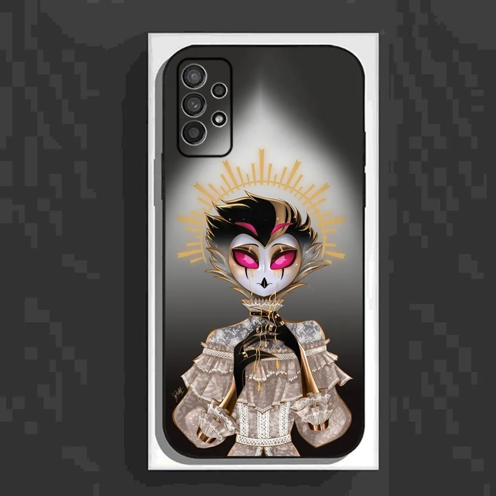 H-Helluva Boss Phone Case For Samsung Galaxy A13,A21s,A22,A31,A32,A52,A53,A71,A80,A91 Soft Black Cover
