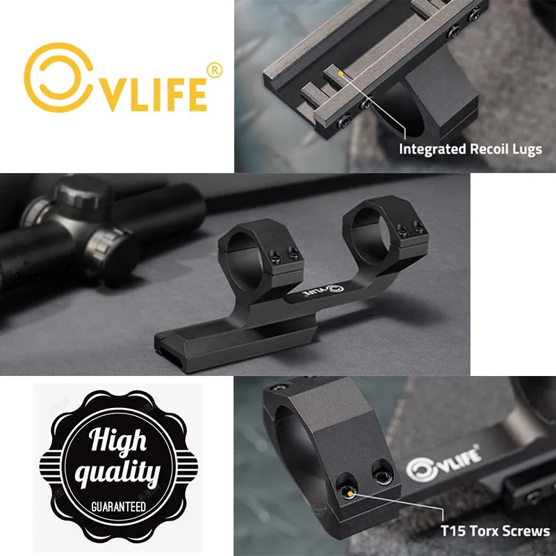 

CVLIFE Cantilever Scope Mounts Offset Dual Ring One-Piece Scope Mount, Lightweight Aluminum