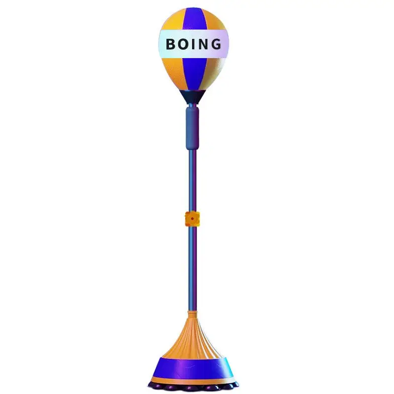 Freestanding Punching Bag With Stand Height Adjustable Reflex Speed For Adults Kids Home Gym Office Stress Relief Fitness Boxing