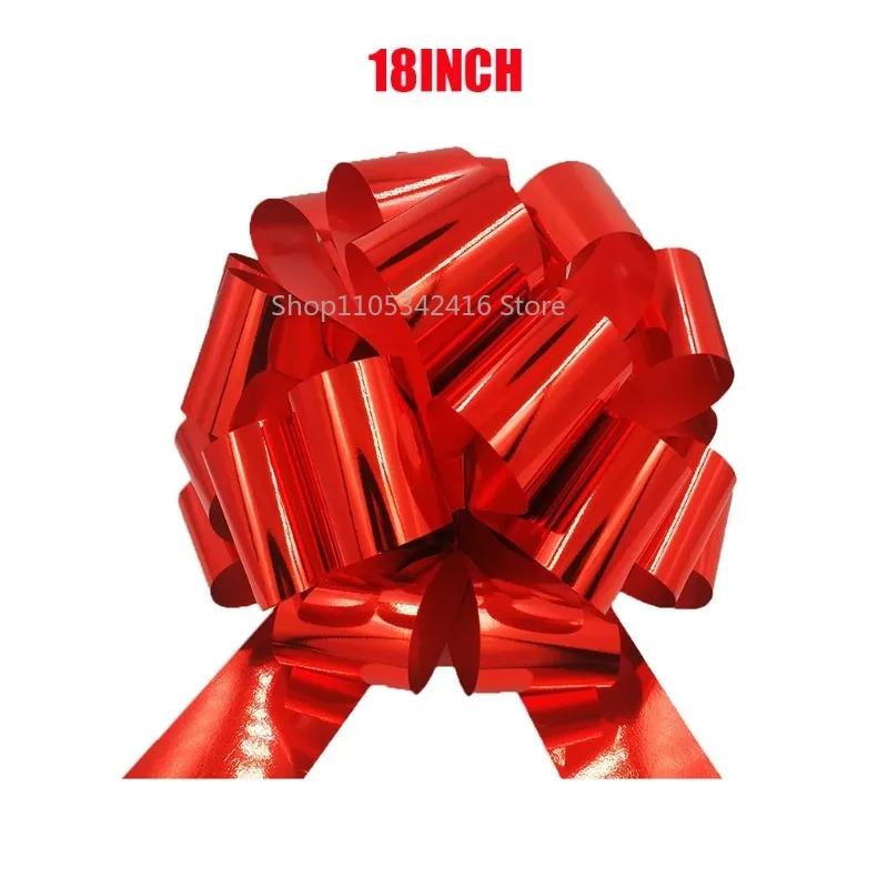 18 Inch Extra Large Big Car Bow, Giant Pull Bow Ribbon for Vehicle & Gift Decoration