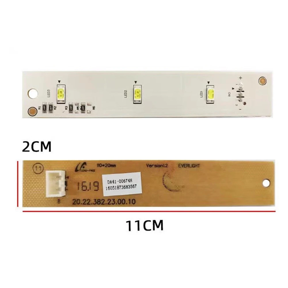 الثلاجة LED قطاع ضوء استبدال لثلاجة سامسونج باب مزدوج RS55K4000SP / SC LED ضوء بار DA41-00674H LD97-3