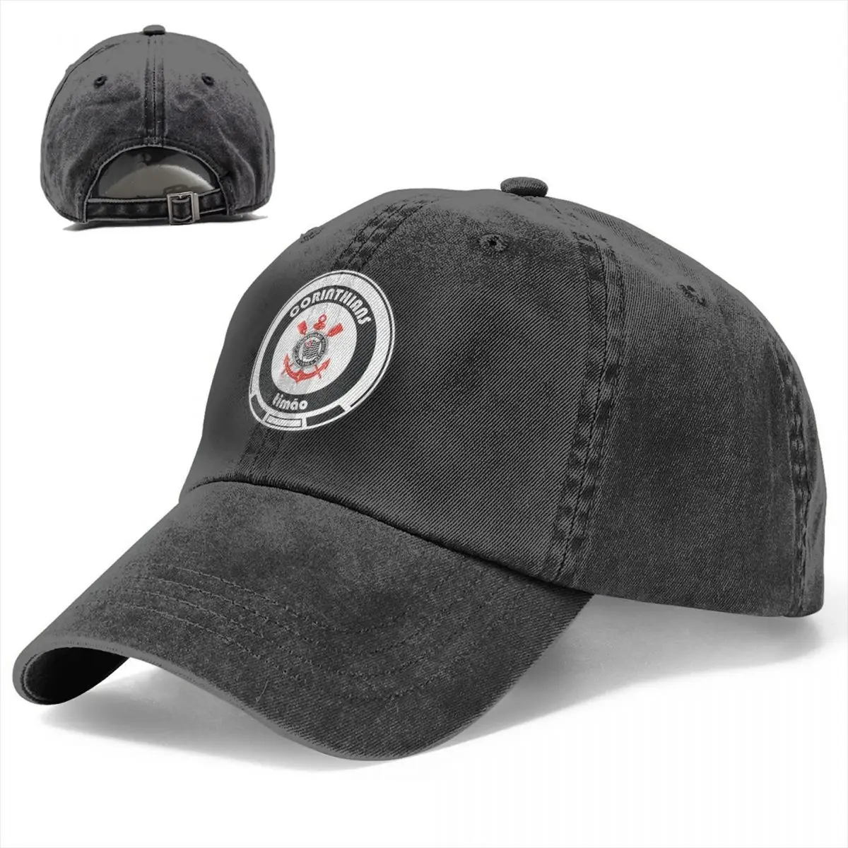 Corinthians sombrero Multicolor con visera para mujer, gorra con visera personalizada, sombreros de protección, Serie a-team