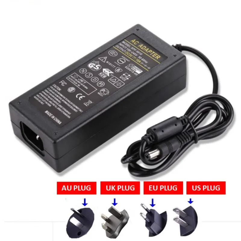 

5V 1A 2A 3A 5A 6A 8A 5V Volt AC To DC Power Adapter Supply Adaptor EU plug US plug UK plug AU plug Switching Converter