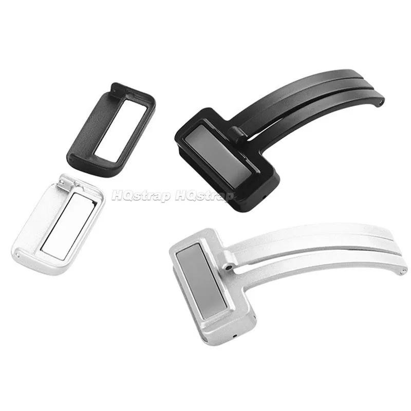 20mm magnetischer Metallband verschluss für Samsung Galaxy Watch 4 5 Edelstahl Falt schnalle Smart Watch Band Knopf Zubehör