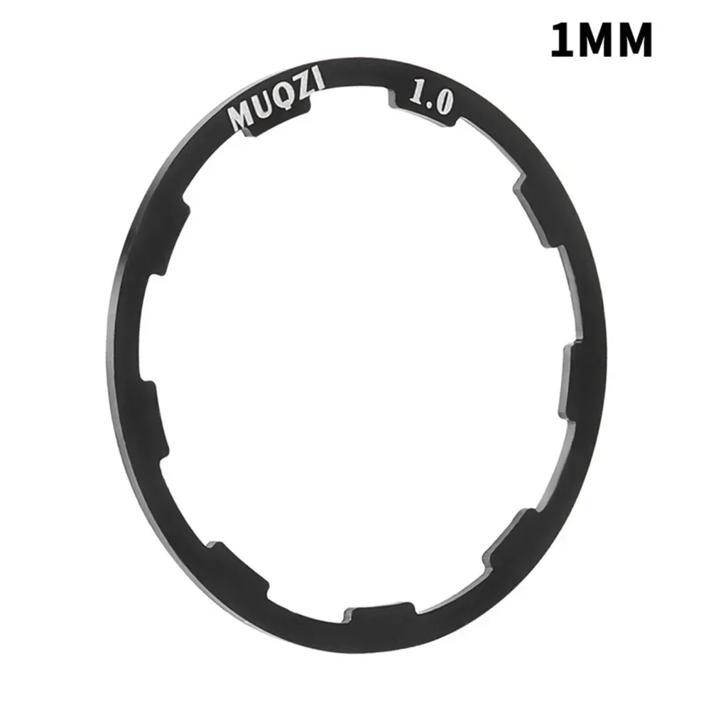 MTB Grooved Hub Washer 1.0/1.5/1.85/2.0/2.18/2.35/2.5MM Bottom Bracket Spacers Durable Bikes Accessories Bicycle Parts Bicicleta