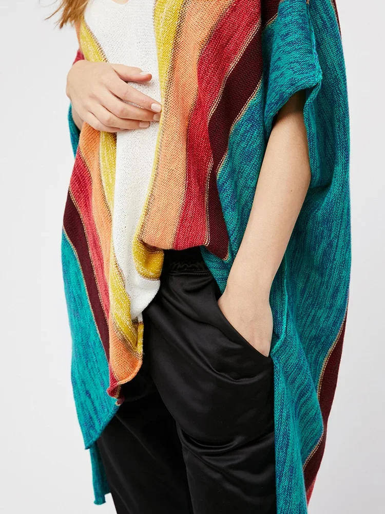 新しいコントラストカラービキニカバーアップ女性ビーチカバーアップ V ネックプラスサイズミニドレス夏のファッション女性の休日のビーチウェア