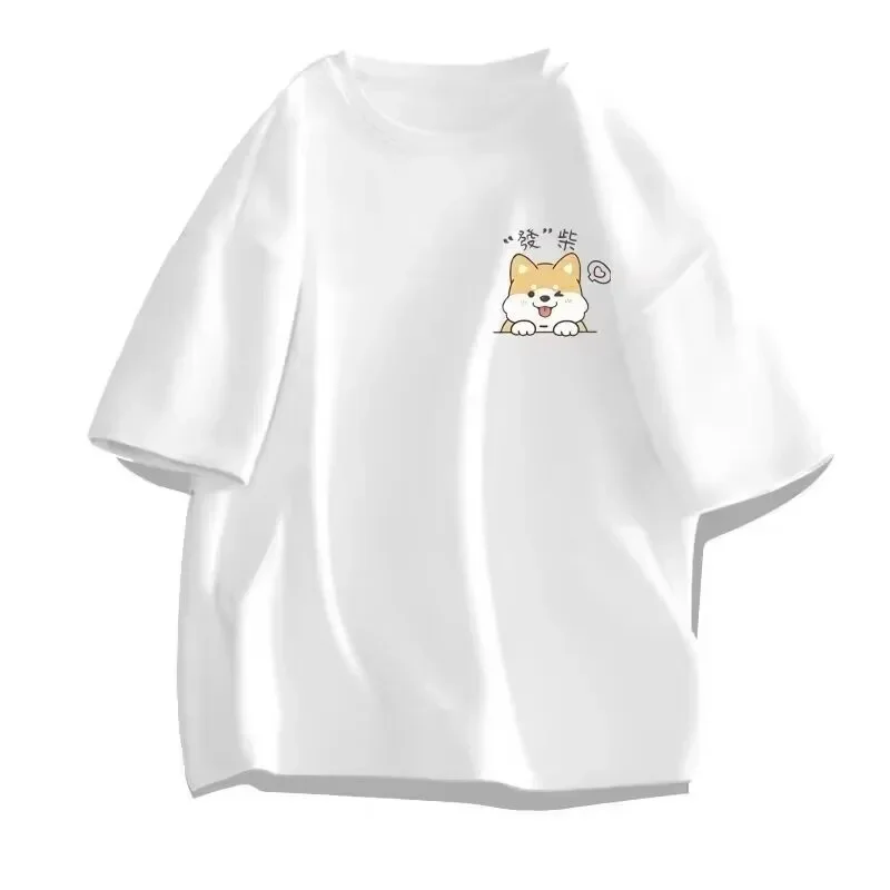 เสื้อยืดขนาดบวกของผู้หญิงเสื้อผ้าแขนสั้นกราฟิกด้านบน หลวมและลําลอง นุ่มสบายระบายอากาศได้ กีฬากลางแจ้ง