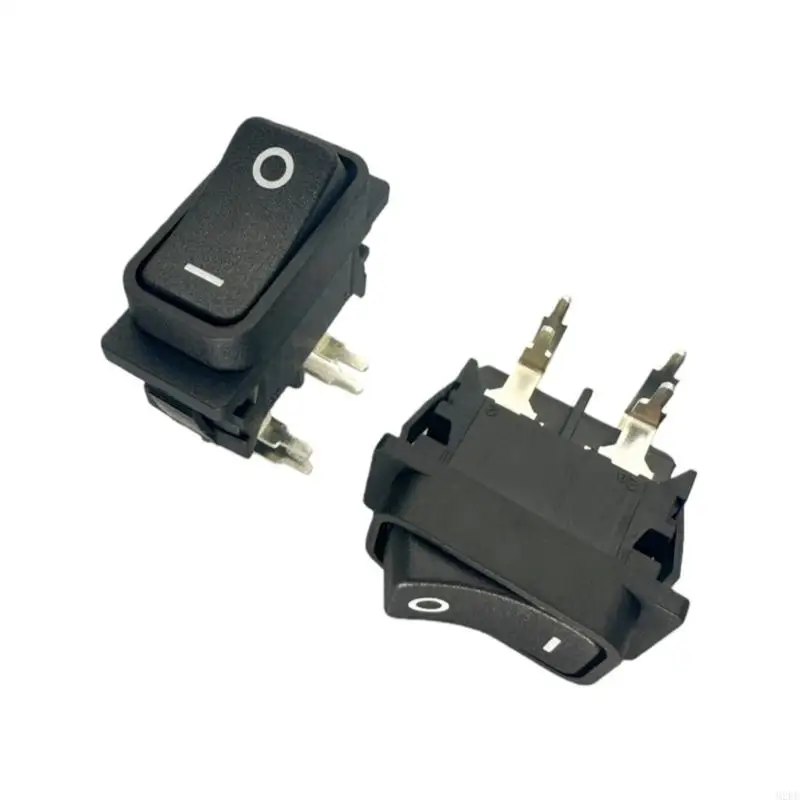 4Pin Rectangle Rocker Switcher Panel Panel Switcher 3025 16A 250V 2 Position 4 Pin For Household Electrical Device