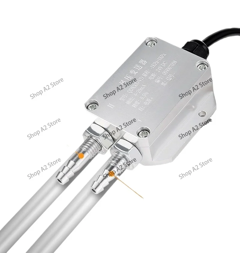 Wind Pressure Transmitter Gas Differential  Negative Differential  Meter Fan Pressure Duct Furnace Digital