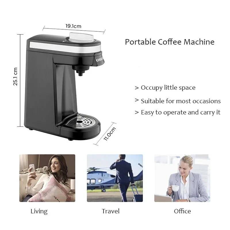 110V/220V K-Cup Capsule Coffee Maker American Style Small Capsule Coffee Machine Home Coffee Powder Brewing Machine - view 4