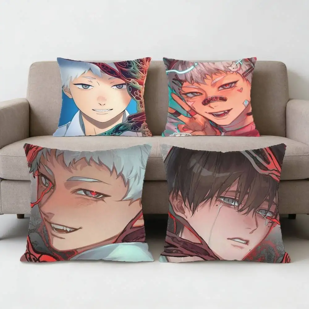 

Manga The Summer Hikaru Died Pillow Case Sofa Living Room Bedroom Headboard Backrest Cushion Square Cushion Nap Time