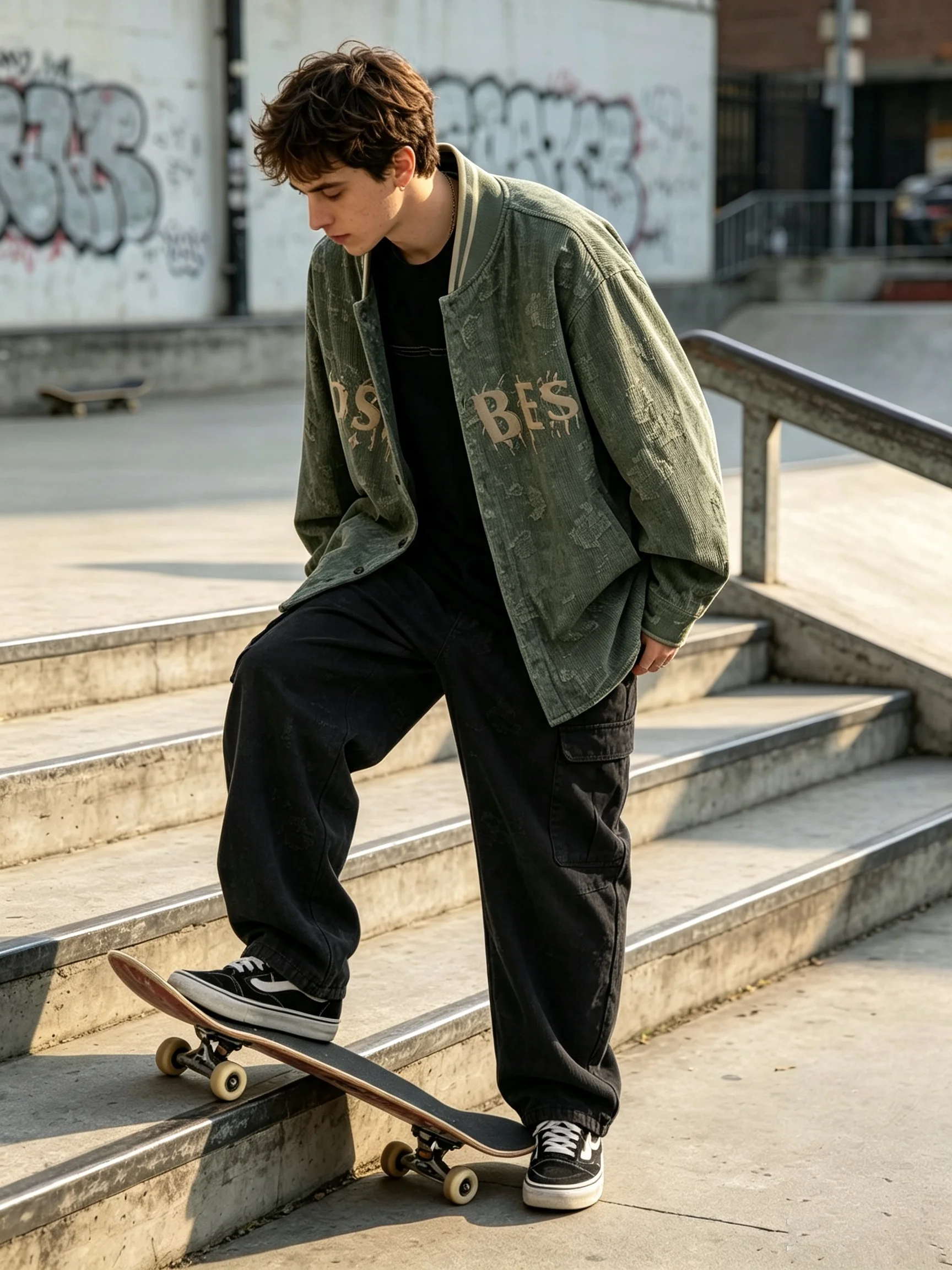 Men's Vintage Jacquard Varsity - огляд і ціна Varsity Jacket Letterman