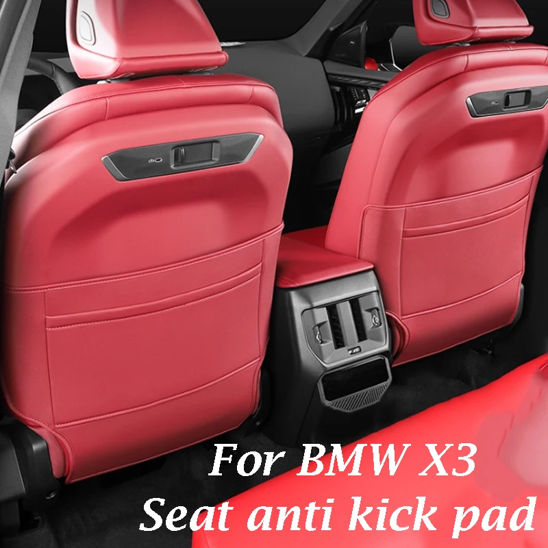 

Для BMW X3 G45 2025 сиденье, противоударная накладка, защитная накладка на заднюю спинку, аксессуары для украшения интерьера автомобиля, модификация