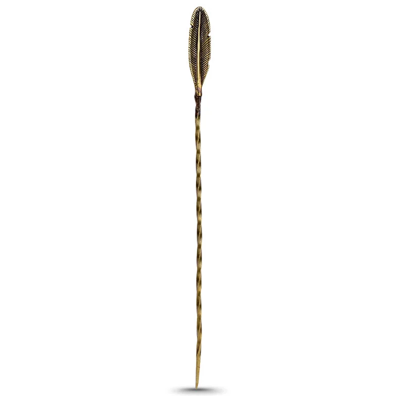 Cigar Needle Brass Cigar Dredger Portable Cuban Cigar Pine Needle Drilled Smoke Dredger view 6