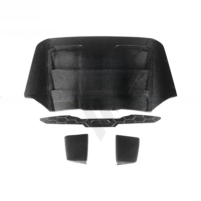 High Quality Dry Carbon Fiber OEM Design Rear Engine Cover Hood For Lamborghini Huracan EVO Spyder Vehicle Exterior Accessories