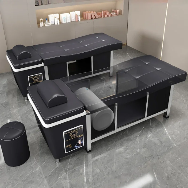 뷰티 살롱 샴푸 의자 이발소 태국 화장품 의자 훈증 헤드 스파 Lava Cabezas 상업용 얼굴 가구