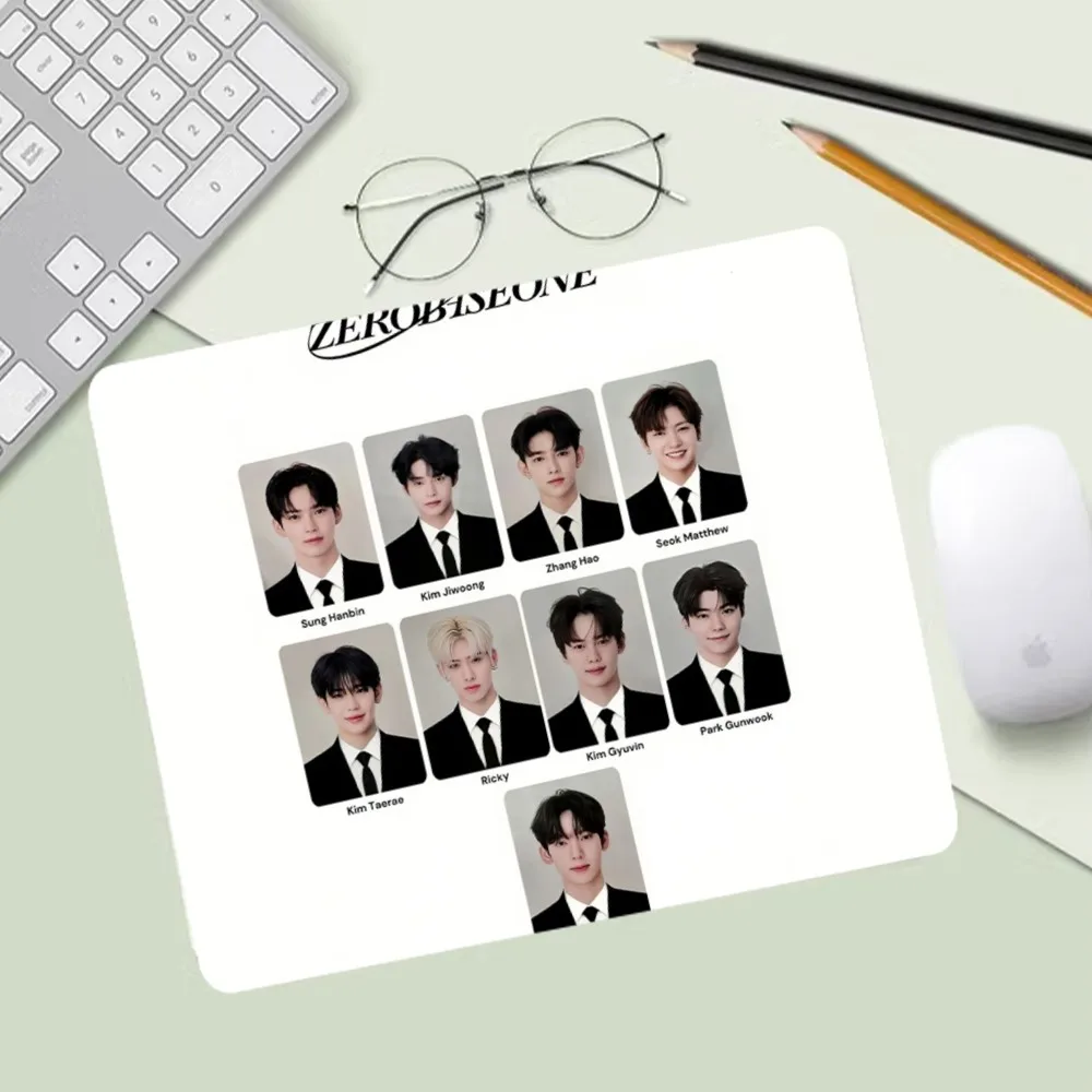 KPOP ZEROBASEONE ZB1 Mousepad Computer Desk Mat Table Keyboard Pad Laptop Cushion Non-slip Deskpad