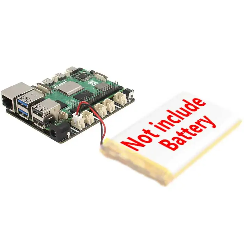 Raspberry Pi 5 UPS Expansion board X1203 Uninterruptible Power Supply 5.1V 5A For Li-Battery (NOT includ)