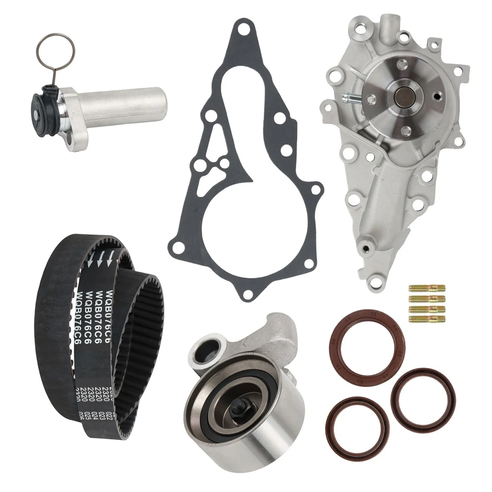 DPGKITS Kit de correa de distribución bomba de agua para 1998-2005 Lexus GS300 IS300 3.0L l6 GAS DOHC TCKWP215 TBK215 TS26215 ITM215 TS215WPHT-2