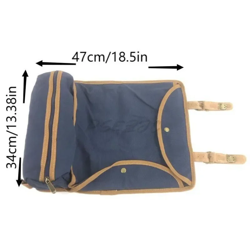 

Bag Shockproof Diagonal Cross Bag Professional Bartender Canvas Tool Kit Portable One Shoulder Wine Utensil Storage
