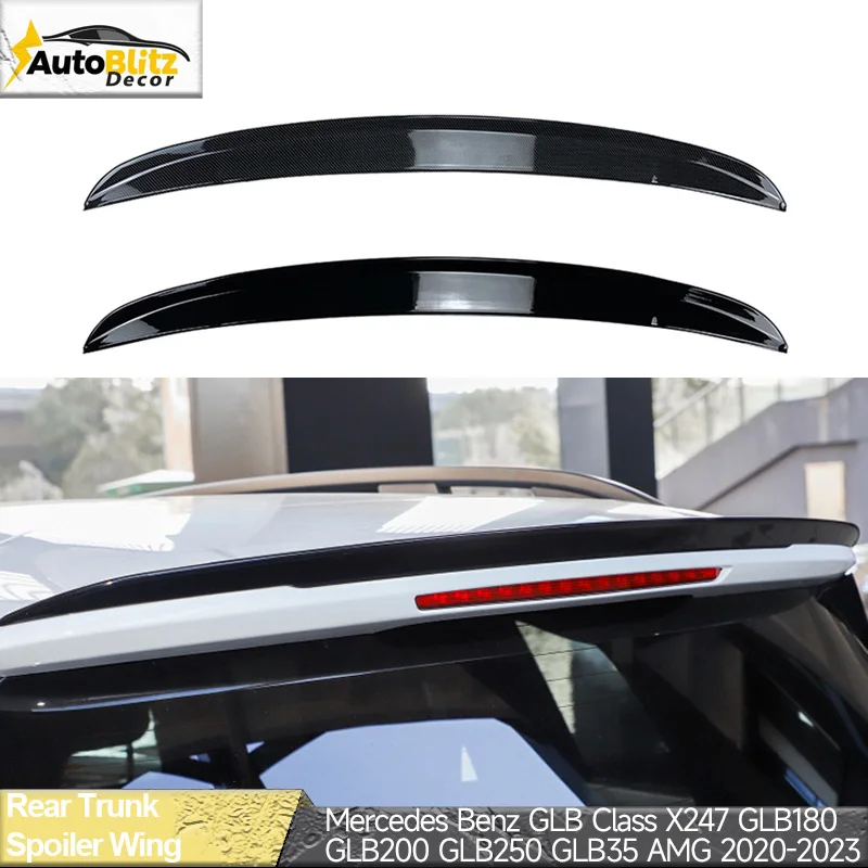 

Rear Roof Spoiler Splitter Wing Of Car Accessories Bodykit For Mercedes Benz GLB Class X247 GLB180 GLB200 GLB35 AMG 2020-2023