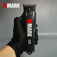 WMARK NG-1005 Hair Clippers for Men Cordless Clipper Kit Stainless Steel Blade Heads Rechargeable Hair Trimmer for Family