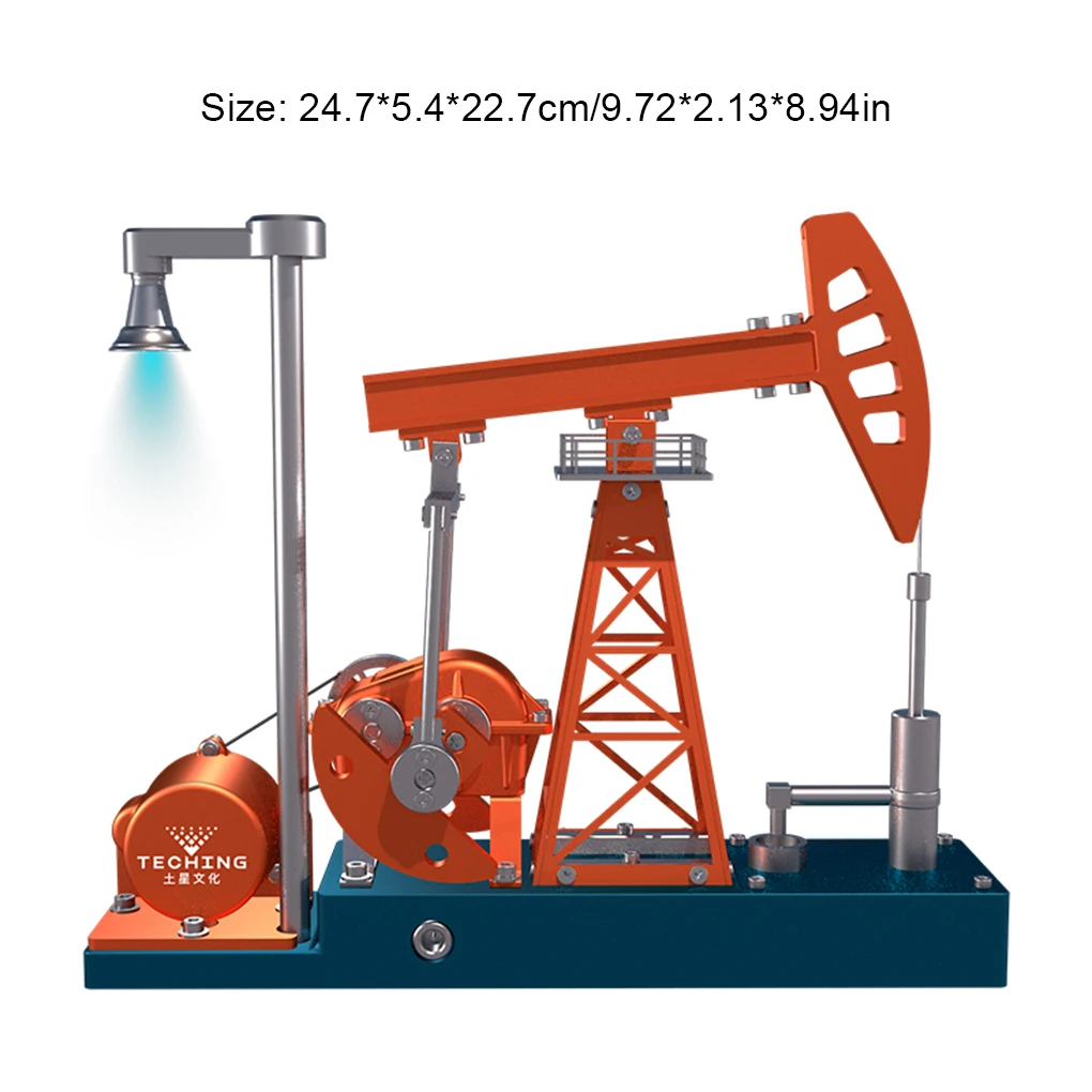 2025 Metal Oil Pumping Metal Pump Device DIY Unit Range Hood Assembly Model Kit Electric Difficulty Gift Science Educational Toy