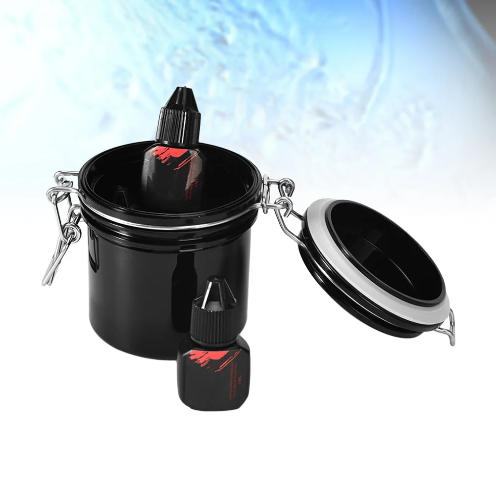 

Eyelash Storage Box 1Pcs Large Capacity Durable Material Eyelash Extension Case Portable Travel Makeup Tools Sealed Jar