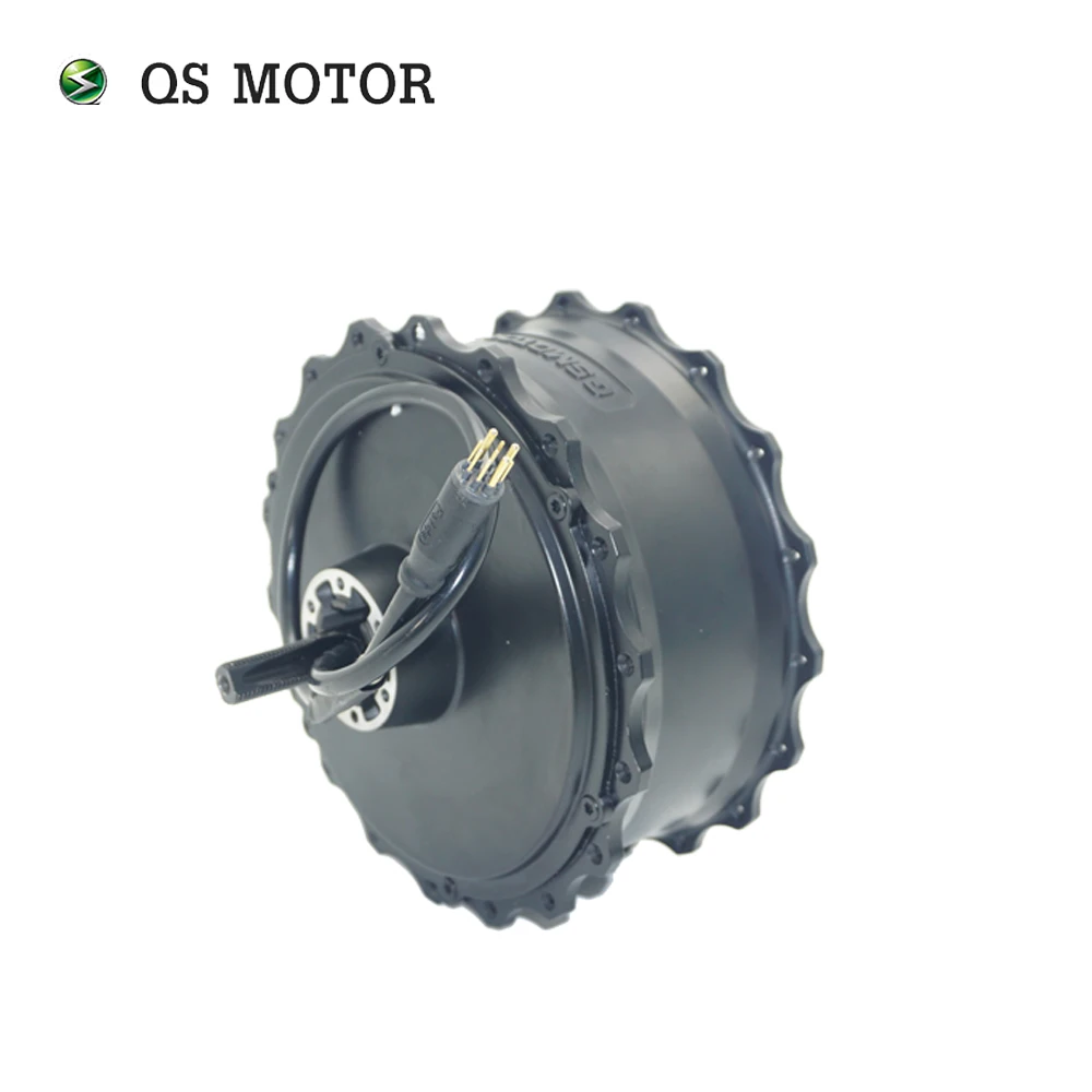 QS MOTOR QS159.8 60H 1000W 48V to 72V Toothed Brushless Hub Motor with Disc Brake