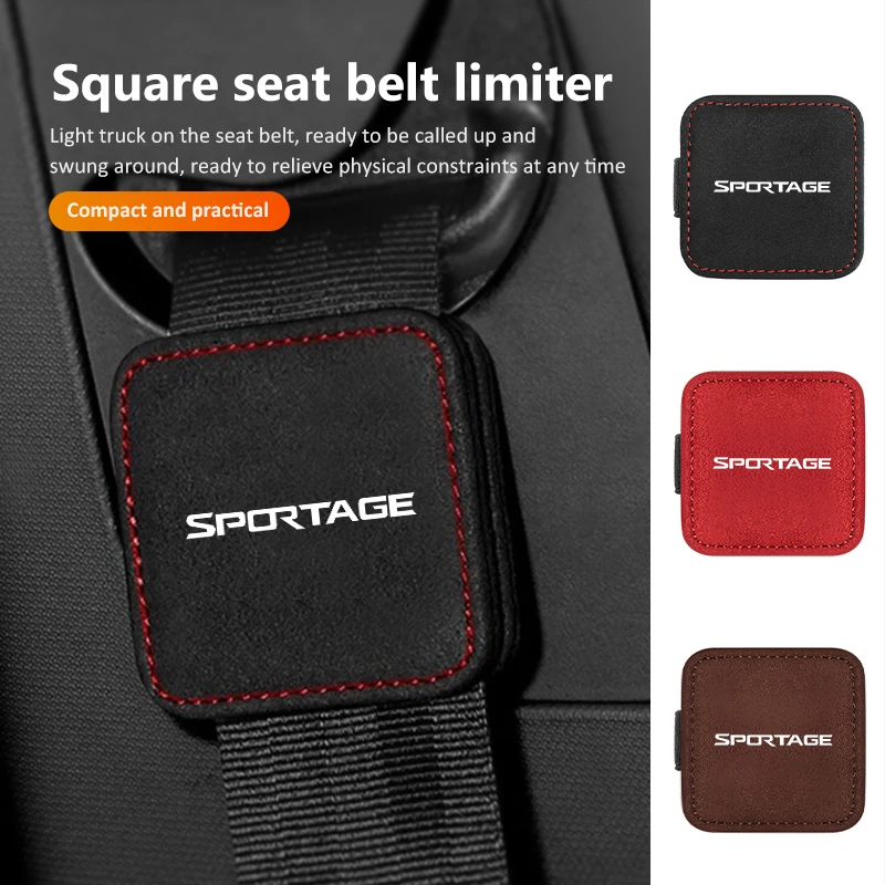 Clipe Magnético Ajustável para Cinto de Segurança de Carro KIA, Limitador de Cinto de Segurança para Sportage, Rio, K5, K2, Optima, Cerato, Proceed, Venga, Sedona