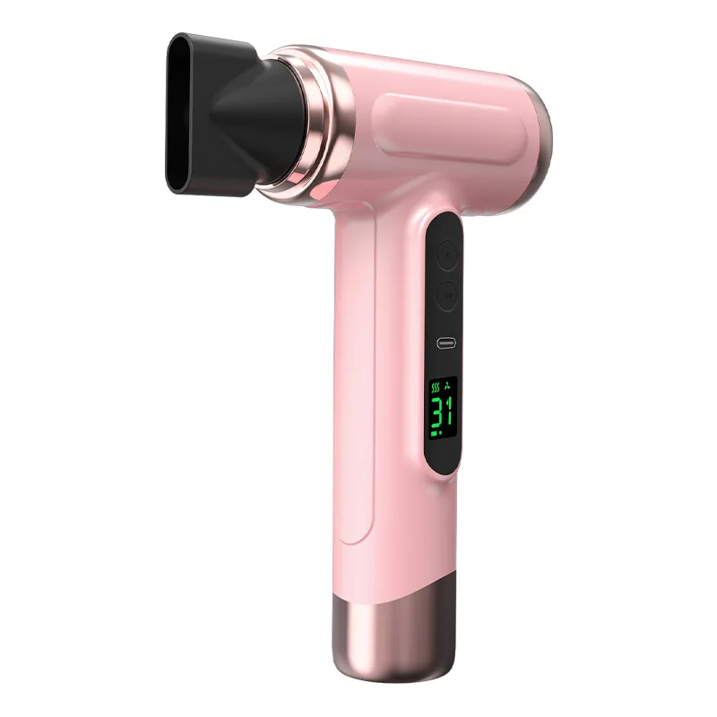 

Rechargeable wireless hair dryer, portable USB