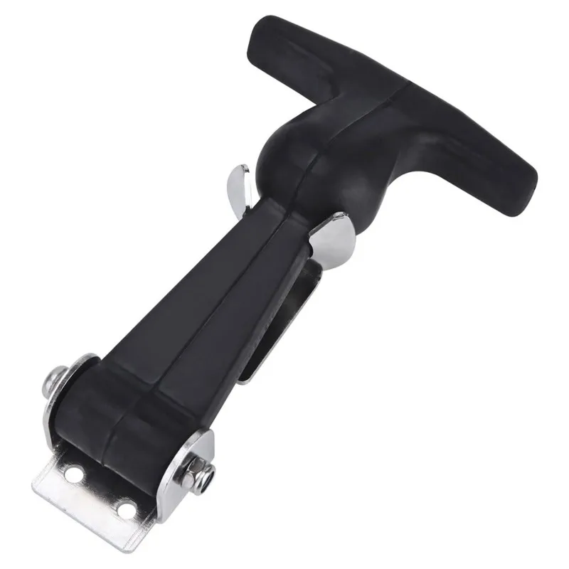 DTEN-T-Handle Rubber Flexible Hasps 4-Pack Draw Latches