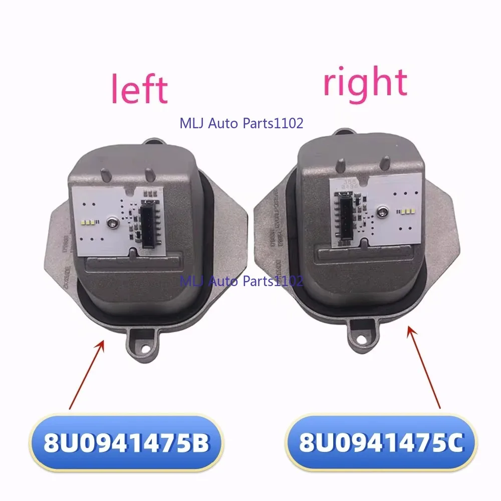 Nuevo 8U0941475B 8U0941475C módulo de faro LED luz de circulación diurna LED con disipador de calor para AUDI Q3 2014-2018 accesorios de coche