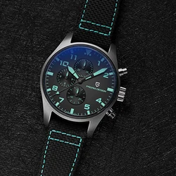 PAGANI DESIGN New Quartz Watch for Men Top Brand Men's Wristwatch 100M Waterproof Chronograph Sapphire Glass Clock Reloj Hombre