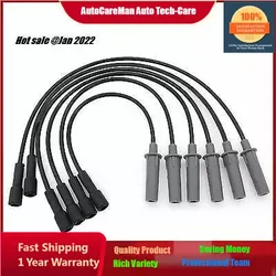 5019593AA6pc Spark Plug Wires Fit For Dodge Grand Caravan 01-07 3.3 V6 09-10 3.8 V6