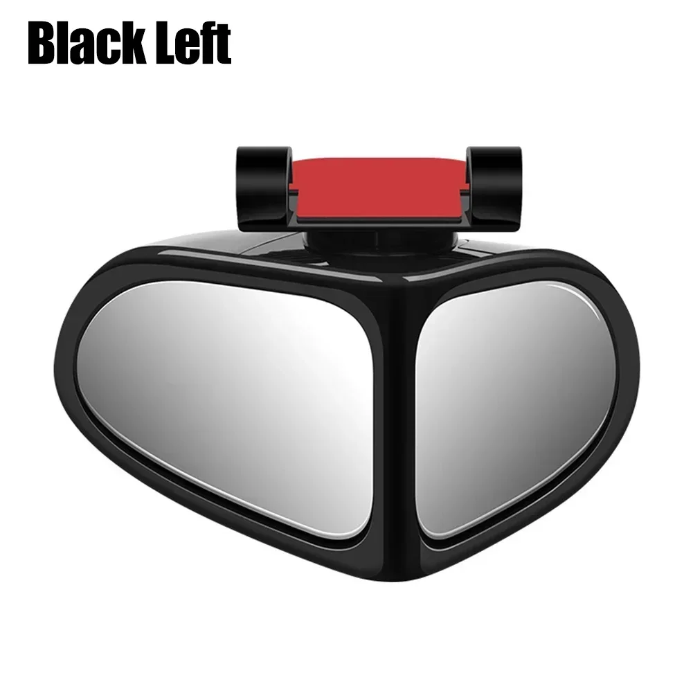 Car Side Mirror Blind Spot Mirror  HD Durable Glass  ABS Anti Collision Housing  Adjustable Angle  Degree Rotatable Bracket